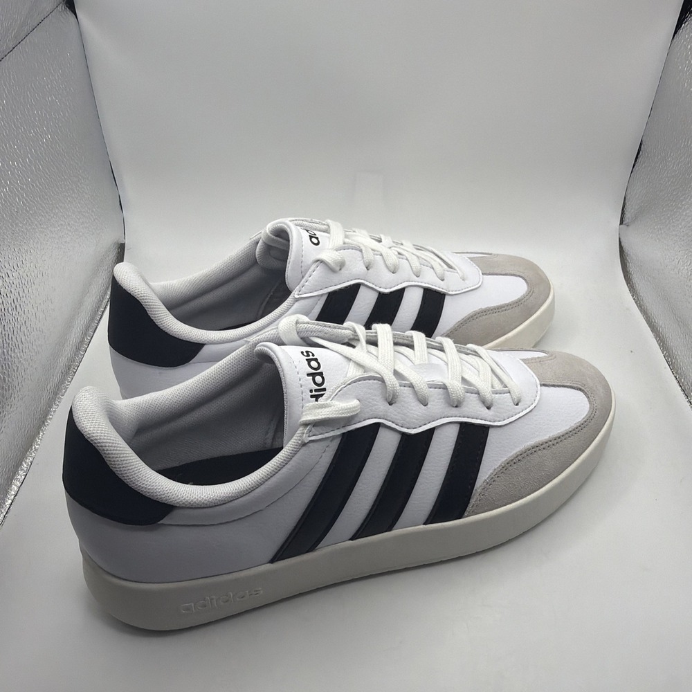 Adidas Women Barreda White Black Grey Size 7.5 shoes sneakers. IH1229. New - Picture 3 of 11